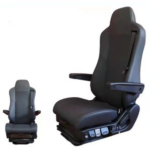 Leather Truck Seats Air Suspension Heavy Truck Duty for Volvo and Scania Standard Size