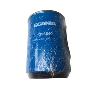 Metal and Filter Paper Oil Filter Element 1393640 for Scania Truck Engines Great Value